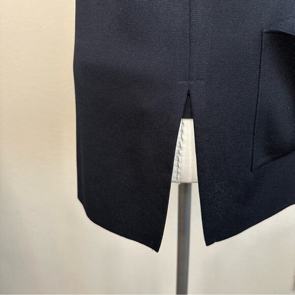 EXCLUSIVELY MISOOK Open Front Black Cardigan
Sweater Tunic Vintage Womens Size S - Picture 11 of 15